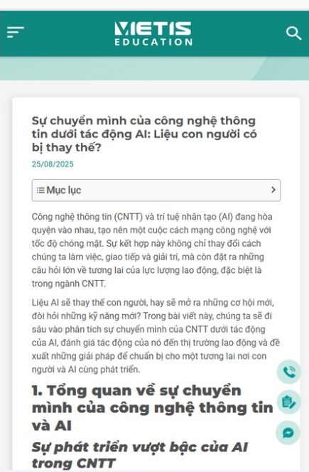 AI và sự chuyển mình của công nghệ